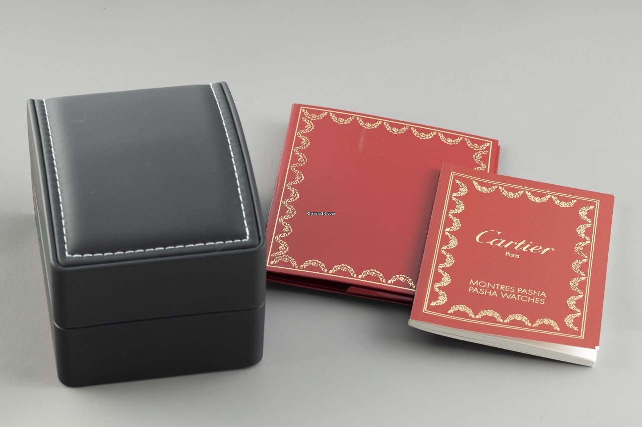 IMG_9081 Cartier Pasha Mens watch Unisex Quartz Yellow gold 30009 Replica 8