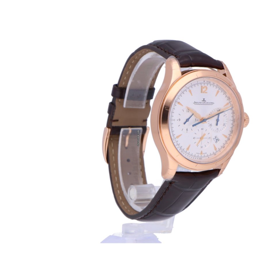 IMG_9081 Jaeger-LeCoultre Master Chronograph Mens watch Unisex Automatic Rose gold Q1532520 Replica 8