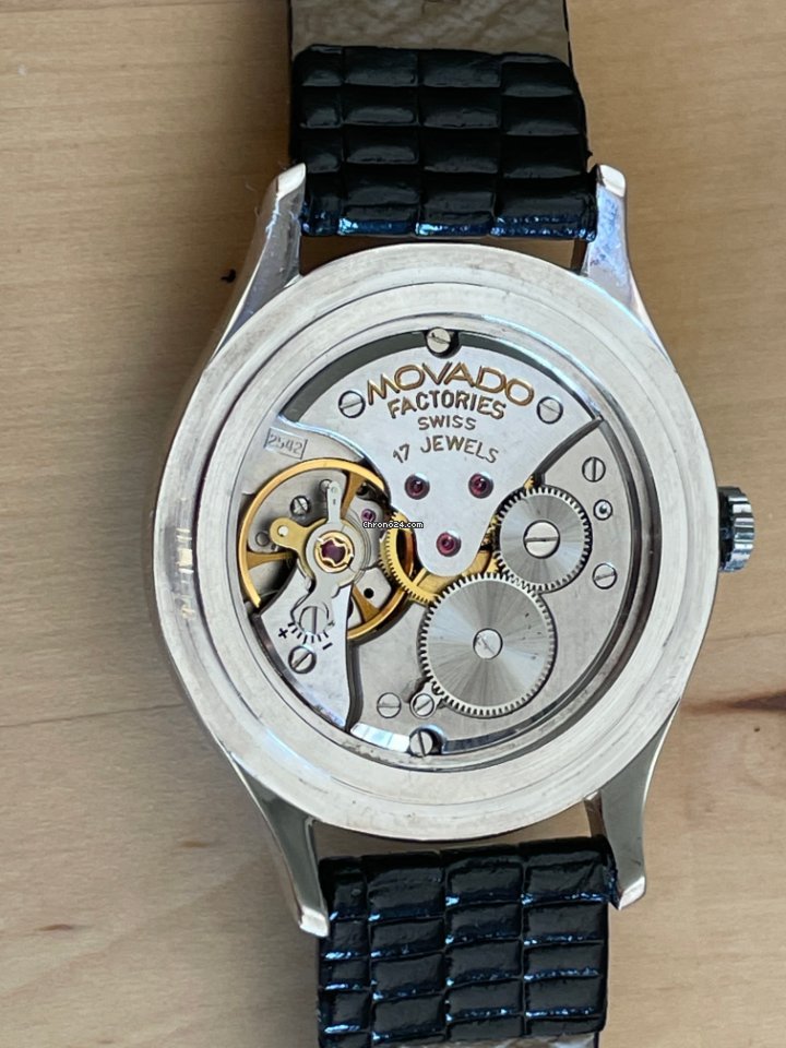 Movado Mens watch Unisex Manual winding Steel 1662825 Replica 8