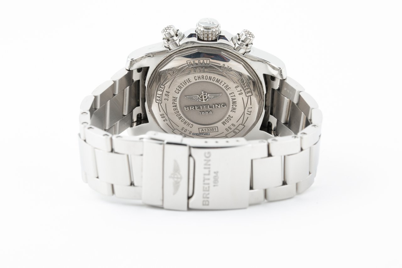 IMG_9081 Breitling Avenger II Mens watch Unisex Automatic Steel A1338111 Replica 8