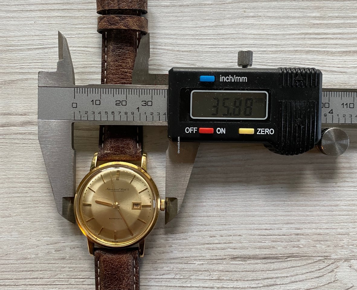 IMG_9081 IWC Ingenieur Automatic Mens watch Unisex Automatic Yellow gold Ref 1529954 Replica 8
