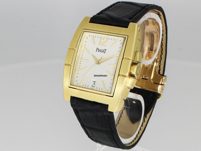 IMG_9081 Piaget Upstream Mens watch Unisex Automatic Yellow gold 27000 Replica 8
