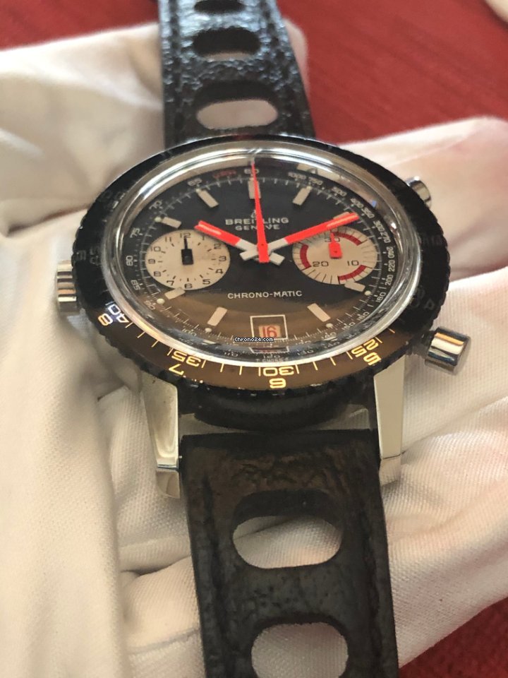 IMG_9081 Breitling Chrono-Matic Mens watch Unisex Automatic Steel 2110 Replica 8