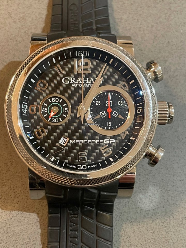 Graham Mercedes GP Mens watch Unisex Steel 2MEAS.B01A Replica 8