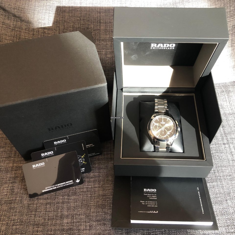 IMG_9081 Rado HyperChrome Mens watch Unisex Automatic Ceramic R32276112 Replica 8