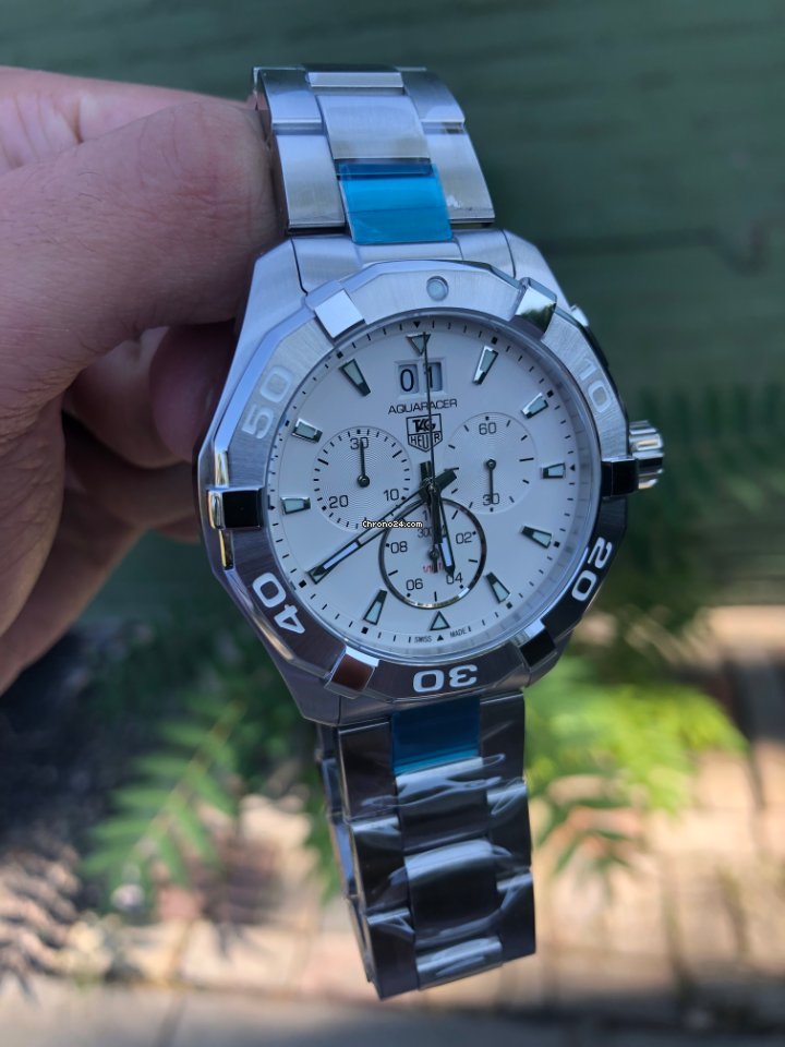 IMG_9081 TAG Heuer Aquaracer 300M Mens watch Unisex Quartz Steel CAY1111.BA0927 Replica 8