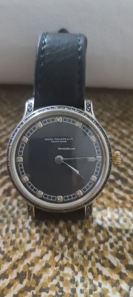 IMG_9081 Patek Philippe Mens watch Unisex Silver Plata 950 Replica 8