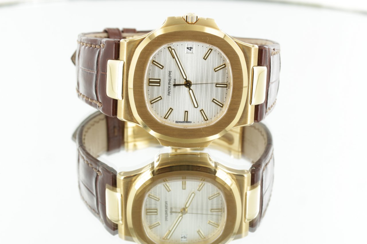IMG_9081 Patek Philippe Nautilus Mens watch Unisex Automatic Yellow gold 5711J-001 Replica 8