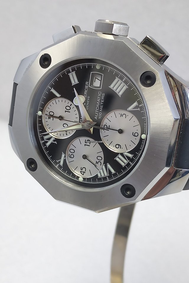 IMG_9081 Baume & Mercier Riviera Mens watch Unisex Automatic Steel 65541 Replica 8