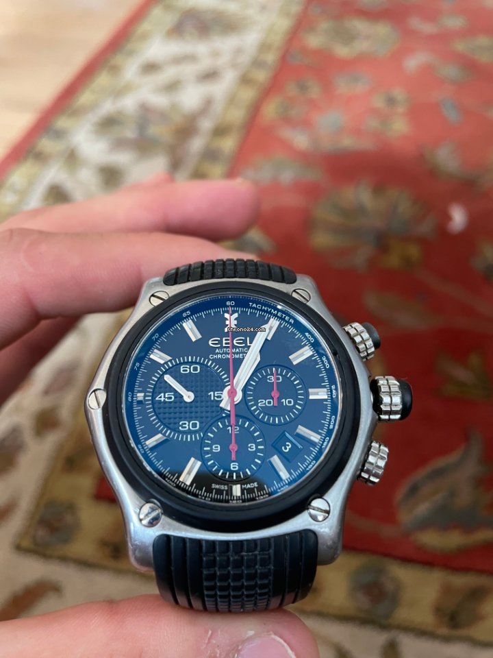 IMG_9081 Ebel 1911 BTR Mens watch Unisex Automatic Steel E9137L73 Replica 8