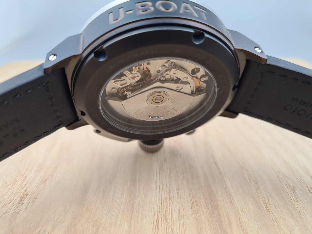 IMG_9081 U-Boat Flightdeck Mens watch Unisex Automatic Steel 6120, U Boat, Flightdeck Replica 8