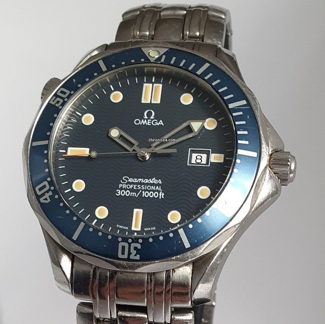 Omega Seamaster Diver 300 M Mens watch Unisex Quartz Steel 25418000 Replica 8