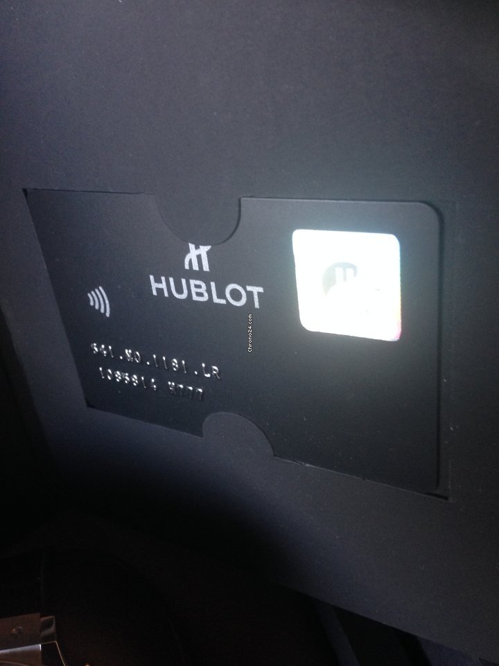 IMG_9081 Hublot Classic Fusion Chronograph Mens watch Unisex Automatic Titanium 541.NO.1181.LR Replica 8