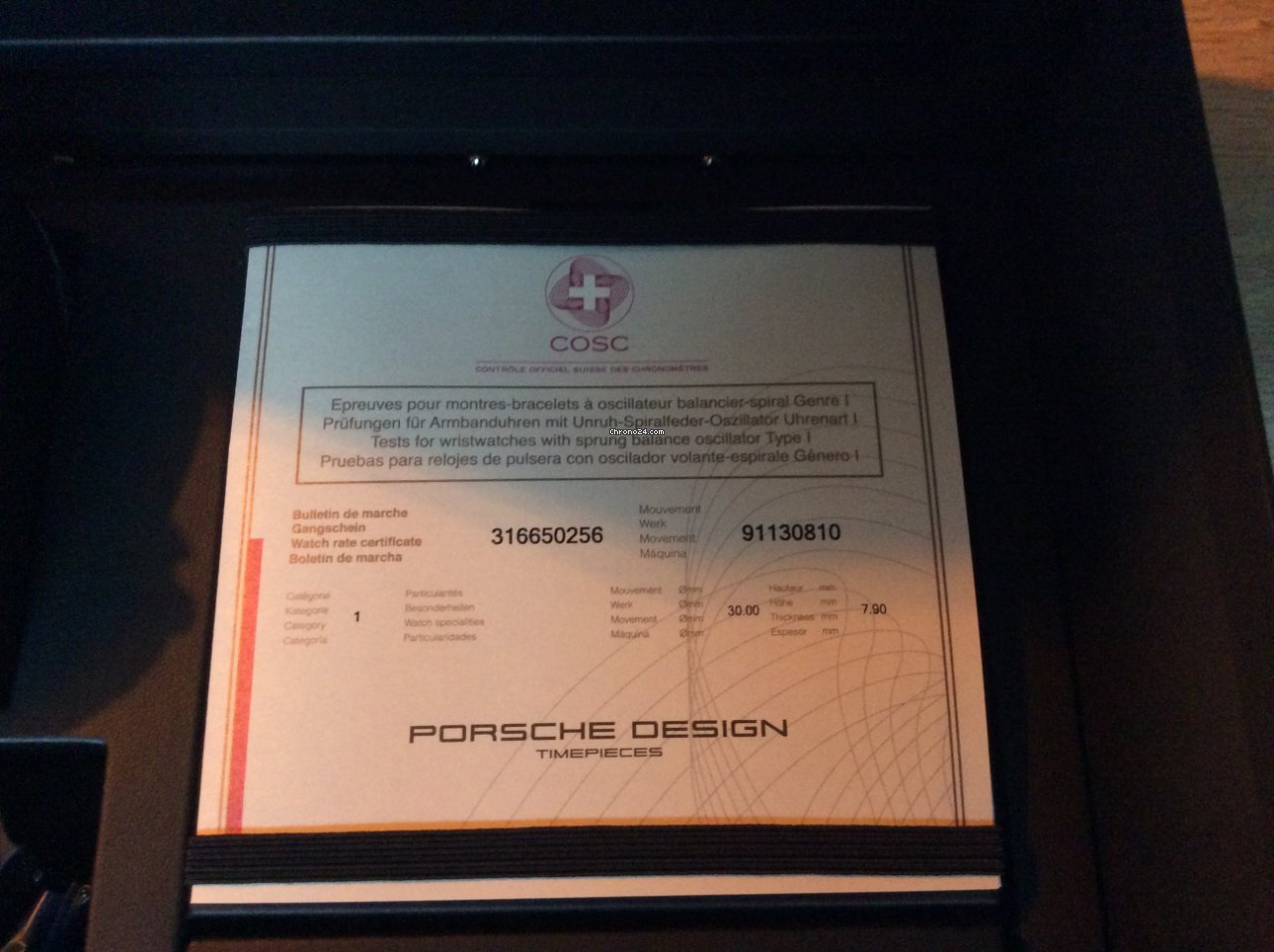Porsche Design Mens watch Unisex Automatic Titanium 6004.0.00.097.00.0 Replica 8