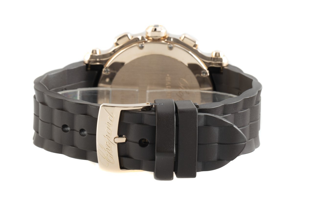 Chopard Happy Sport Womens watch Quartz Red gold 283583-5001 Replica 8