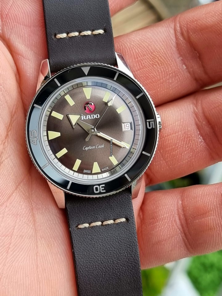 IMG_9081 Rado HyperChrome Captain Cook Mens watch Unisex Automatic Steel R32500305 Replica 8
