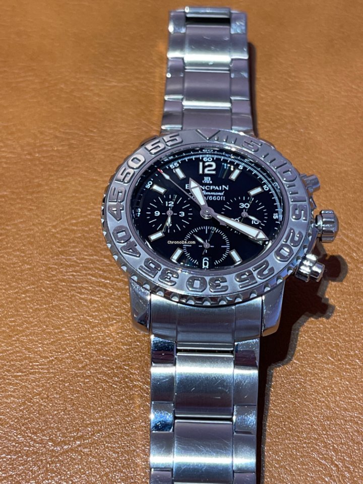 IMG_9081 Blancpain Air Command Mens watch Unisex Automatic Steel 2285F-1130-71 Replica 8