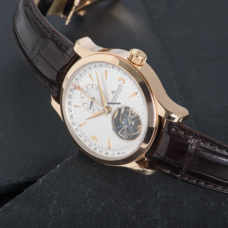 IMG_9081 Jaeger-LeCoultre Master Tourbillon Mens watch Unisex Automatic Rose gold Q1652420 Replica 8