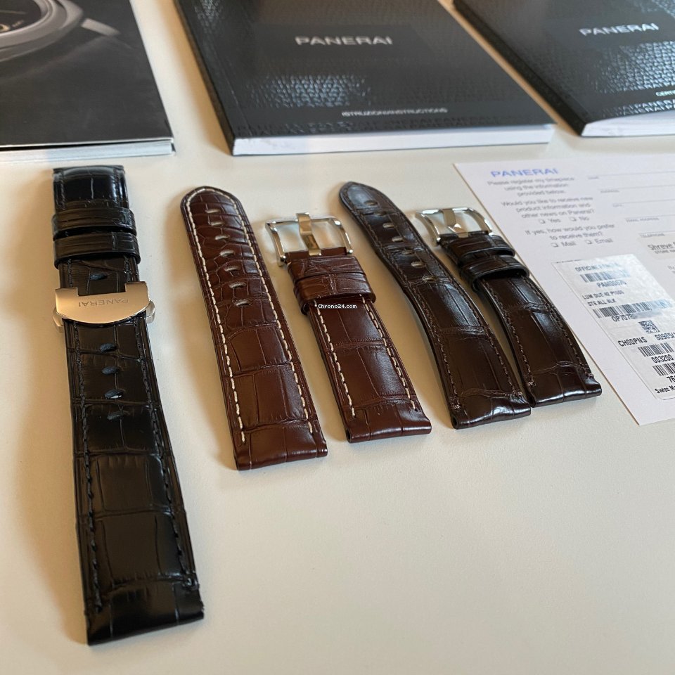 IMG_9081 Panerai Luminor Due Mens watch Unisex Manual winding Steel PAM 00676 Replica 8