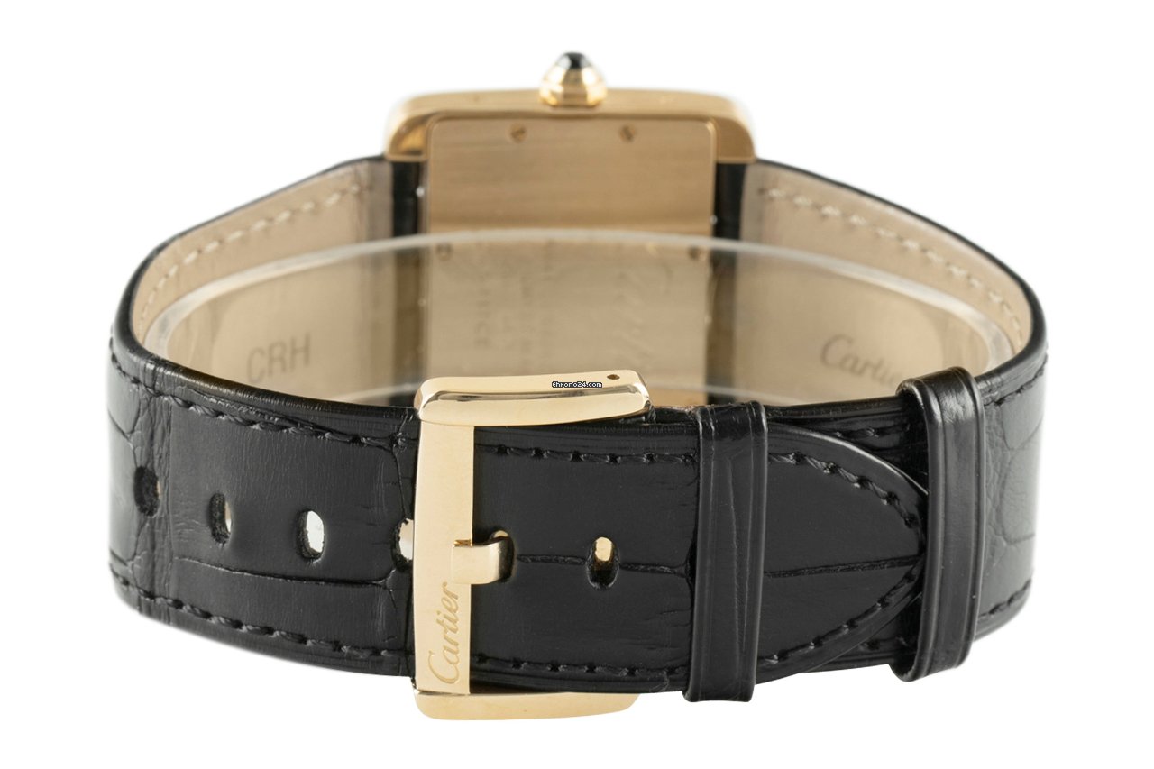 IMG_9081 Cartier Tank Divan Womens watch Quartz Yellow gold 2602 Replica 8