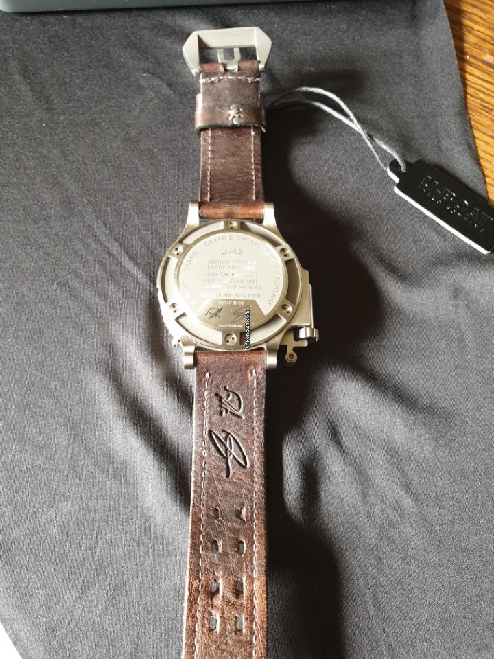 U-Boat U-42 Mens watch Unisex Automatic Titanium 8095 Replica 8