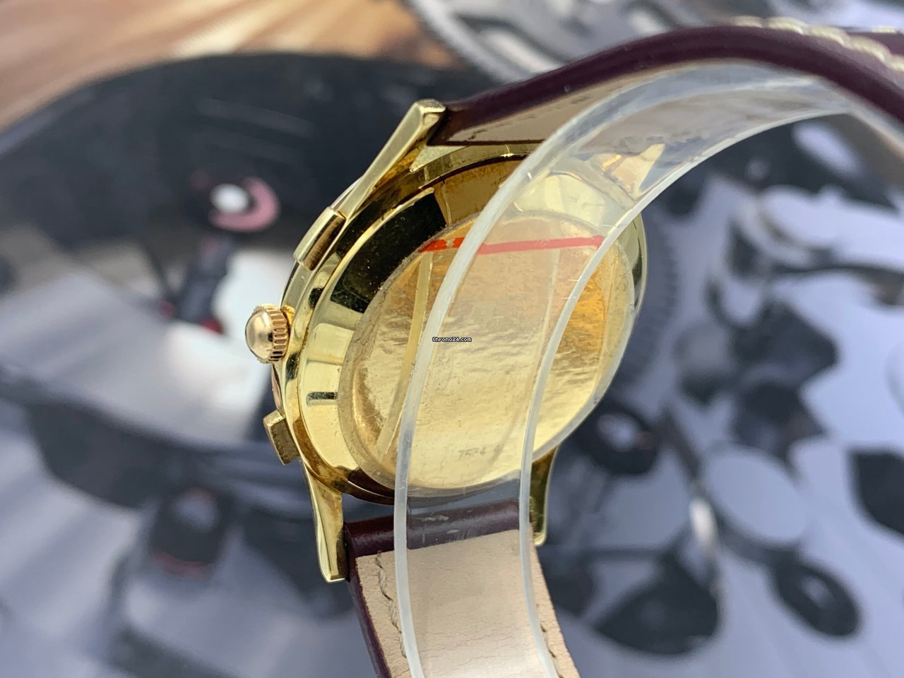 IMG_9081 Ulysse Nardin Mens watch Unisex Manual winding Yellow gold 7534 4 Replica 8