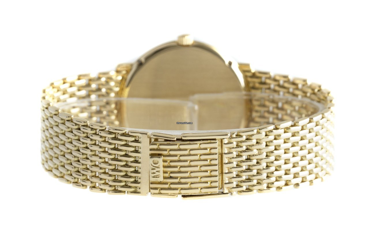 IWC Portofino Womens watch Quartz Yellow gold 3853 Replica 8