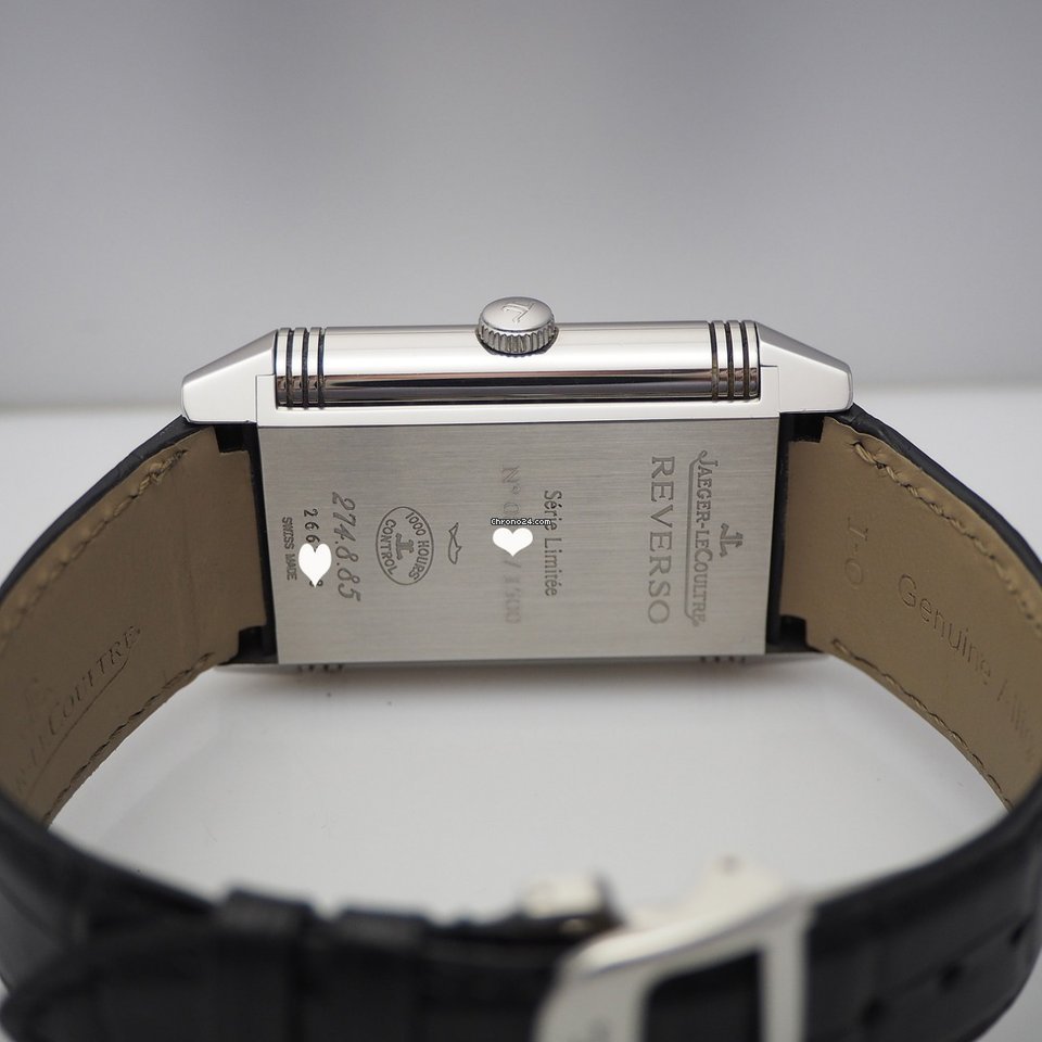 Jaeger-LeCoultre Grande Reverso Mens watch Unisex Manual winding Steel 274.8.85 Replica 8