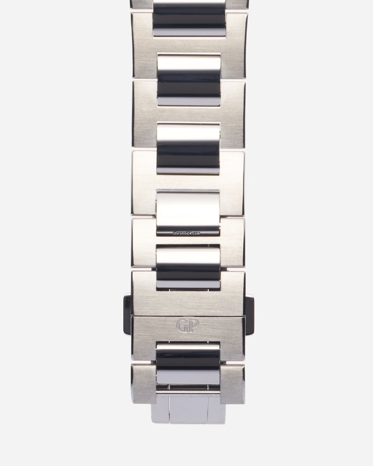 IMG_9081 Girard Perregaux Laureato Mens watch Unisex Automatic Steel 81000-11-131-11A Replica 8