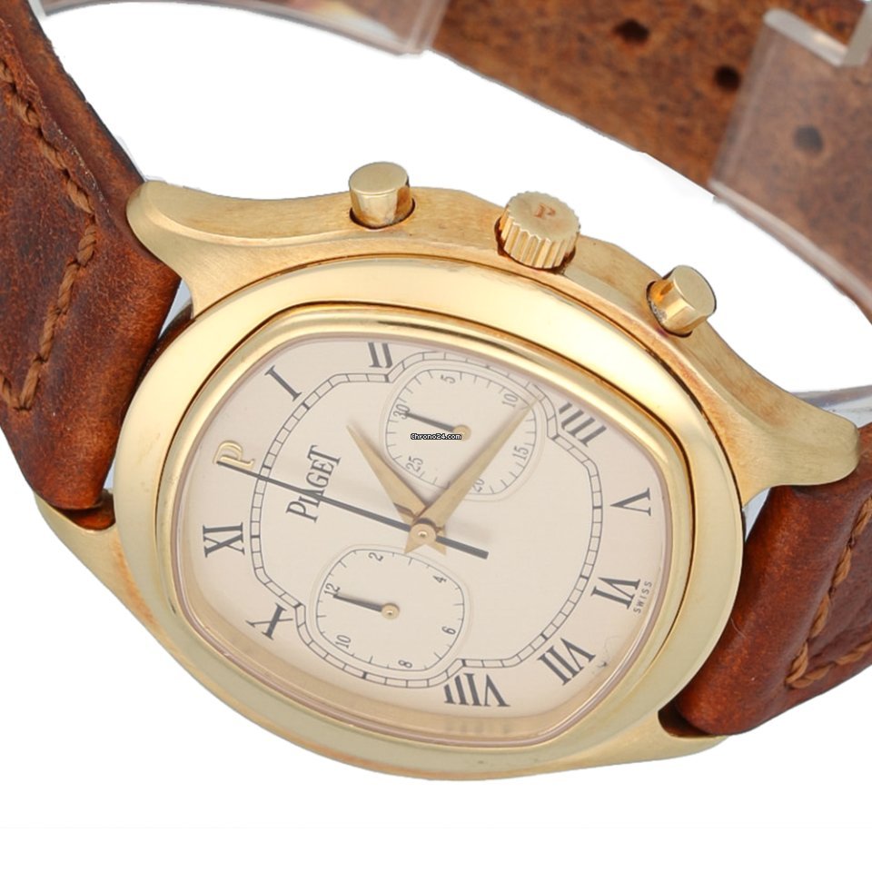 IMG_9081 Piaget Emperador Mens watch Unisex Automatic Yellow gold 15980 Replica 8