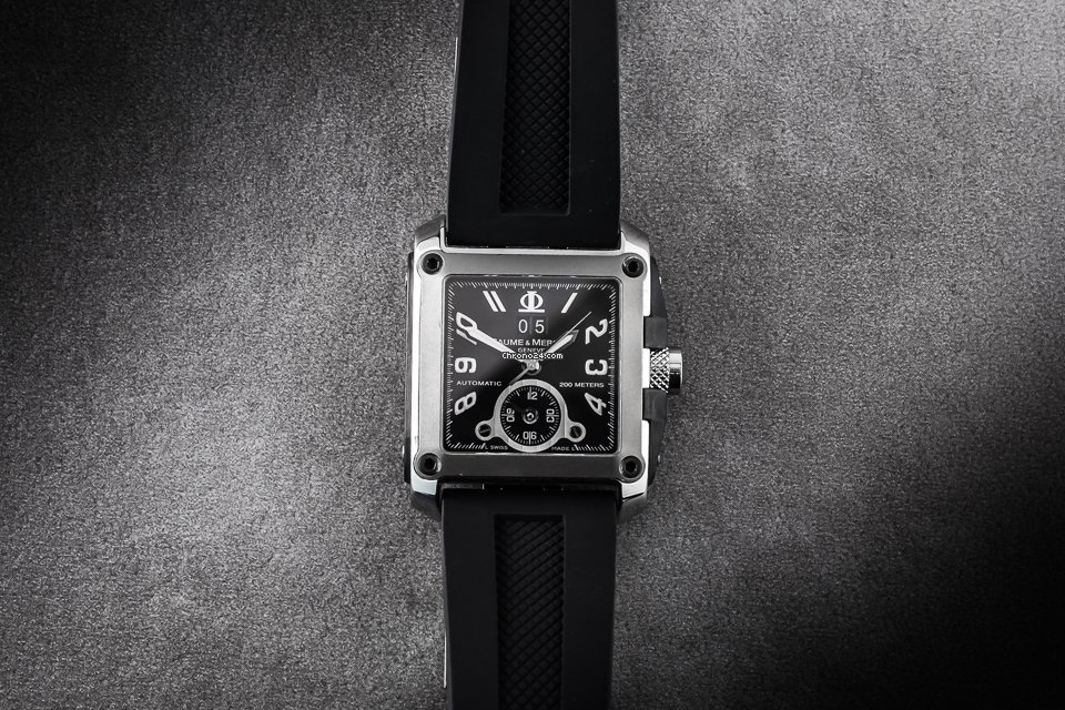 Baume & Mercier Hampton Mens watch Unisex Automatic Steel 65590 Replica 8