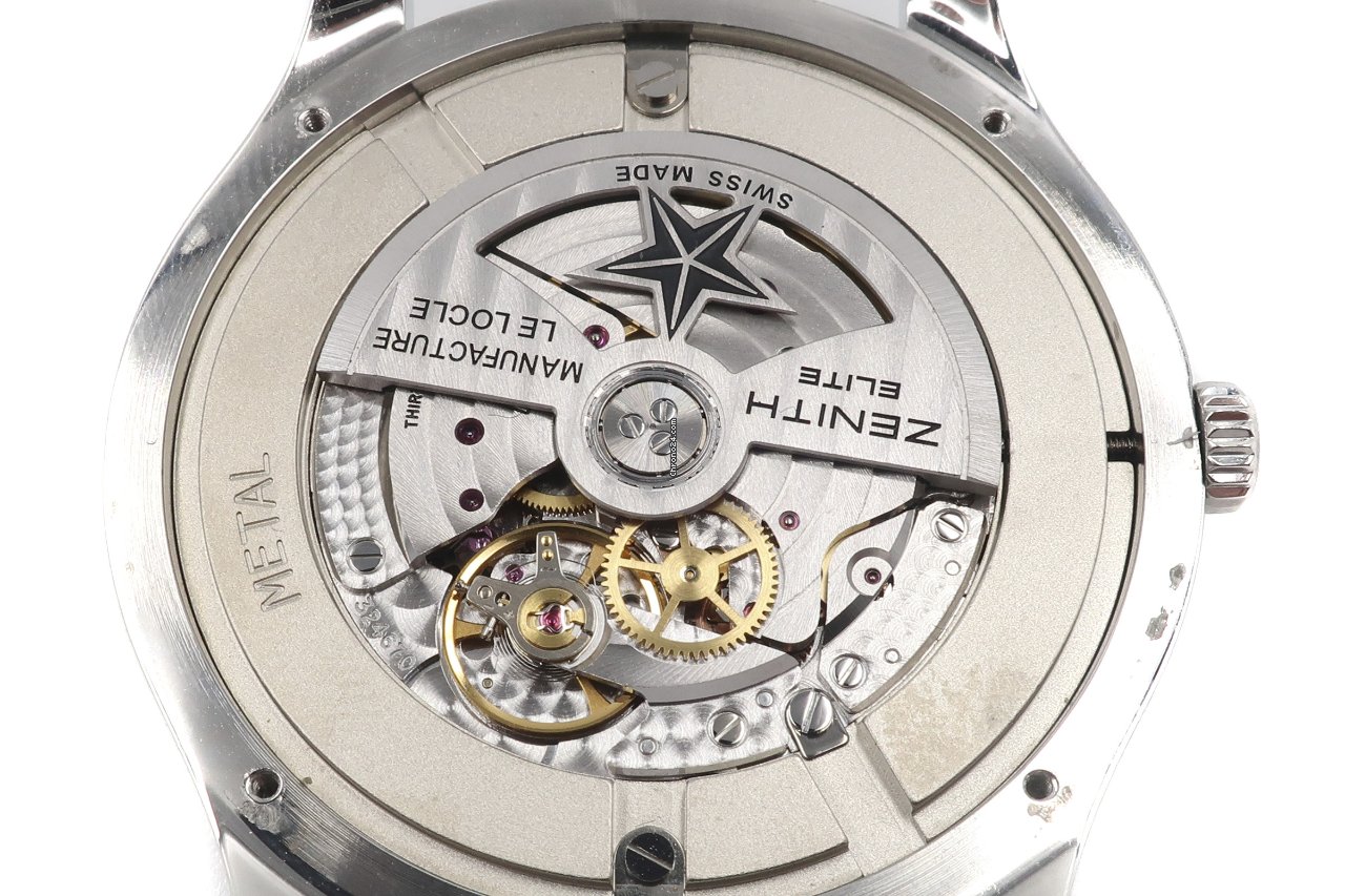 IMG_9081 Zenith Captain Power Reserve Mens watch Unisex Automatic Steel 03.2120.685 Replica 8
