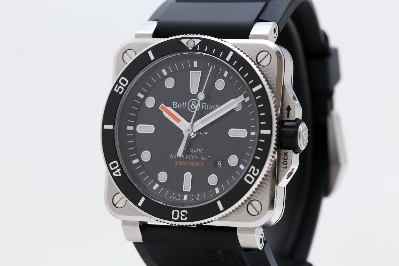 IMG_9081 Bell & Ross BR 03-92 Steel Mens watch Unisex Automatic Steel BR0392-D-BL-ST SRB Replica 8