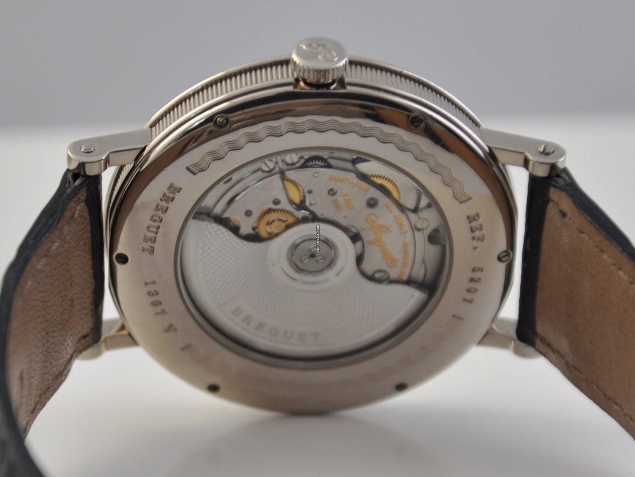 IMG_9081 Breguet Classique Mens watch Unisex Automatic White gold 5207BB 12 9V6 Replica 8