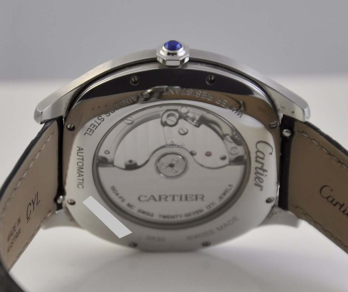 IMG_9081 Cartier Drive de Cartier Mens watch Unisex Automatic Steel 3930 Replica 8