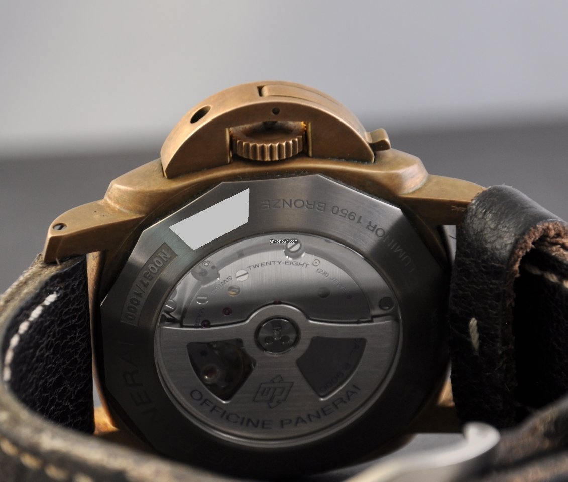 IMG_9081 Panerai Special Editions Mens watch Unisex Automatic Bronze PAM 00382 Replica 8