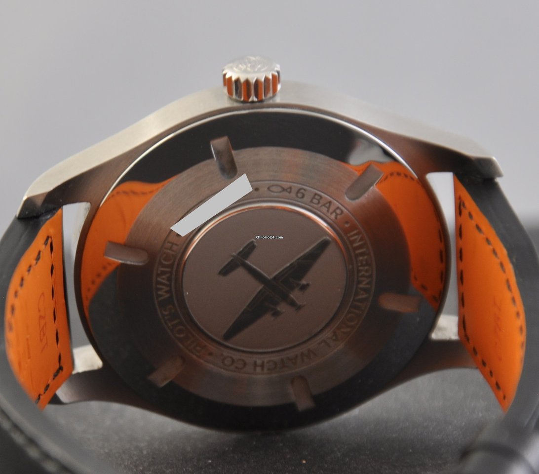 IMG_9081 IWC Pilot Mark Mens watch Unisex Automatic Steel IW327002 Replica 8
