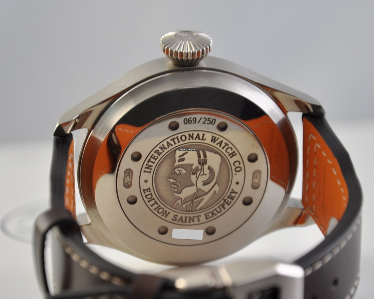 IMG_9081 IWC Big Pilot Mens watch Unisex Automatic White gold IW500420 Replica 8