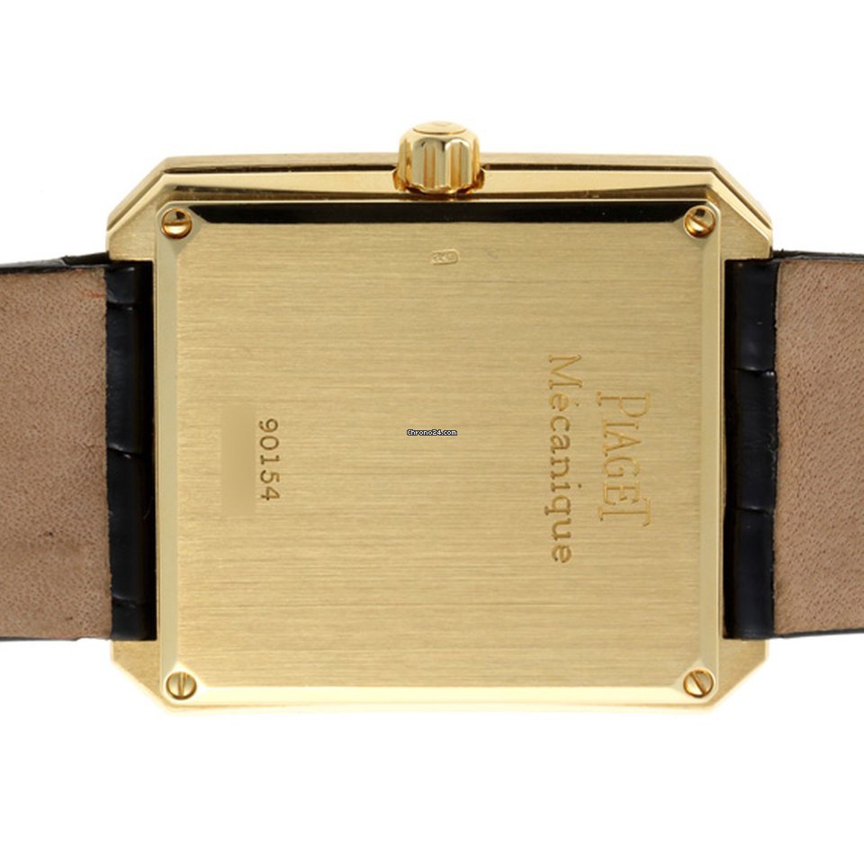 Piaget Protocole Mens watch Unisex Manual winding Yellow gold 90154 Replica 8