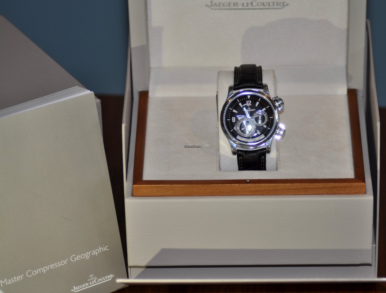 Jaeger-LeCoultre Master Compressor Geographic Mens watch Unisex Automatic Steel Q1718470 Replica 8