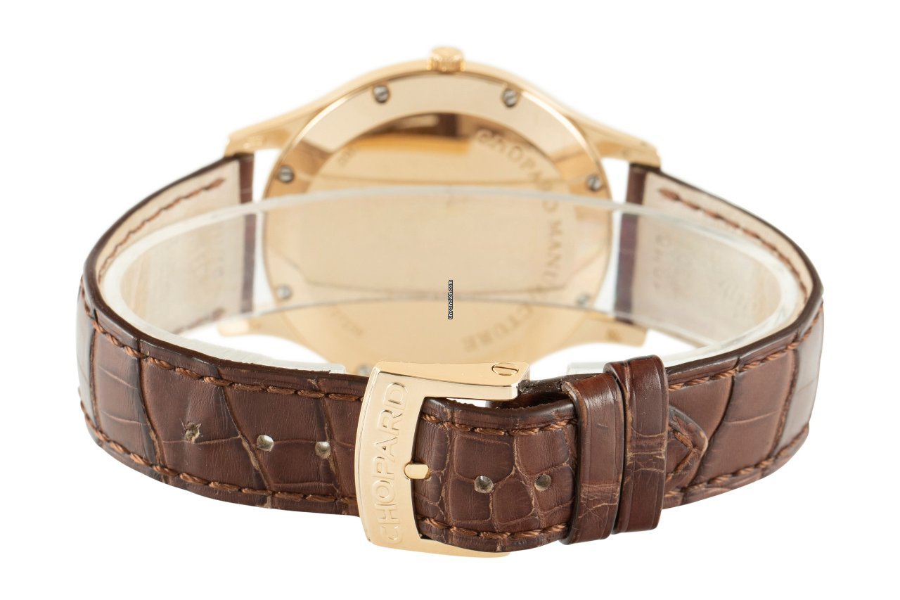 IMG_9081 Chopard L.U.C Mens watch Unisex Automatic Red gold 161902-5001 Replica 8
