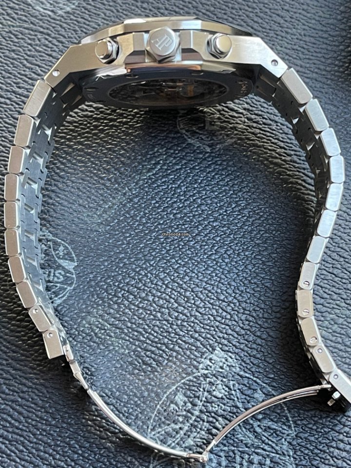 IMG_9081 Audemars Piguet Royal Oak Tourbillon Mens watch Unisex Manual winding Steel 25977ST.OO.1205ST.01 Replica 8