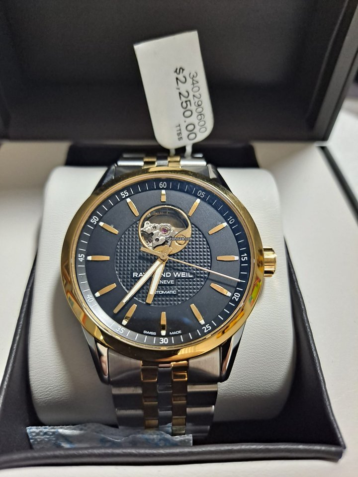 Raymond Weil Freelancer Mens watch Unisex Automatic Gold Steel 2710-STP-20021 Replica 8