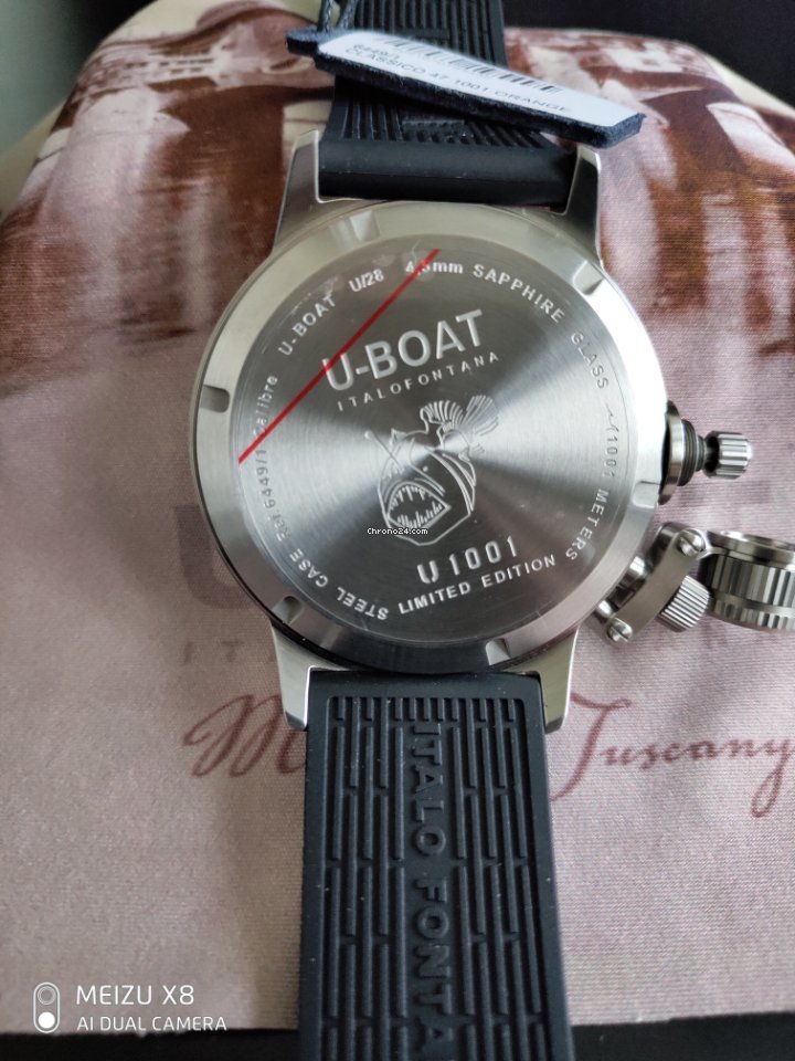 U-Boat U-1001 Mens watch Unisex Automatic Steel 6449 1 Replica 8