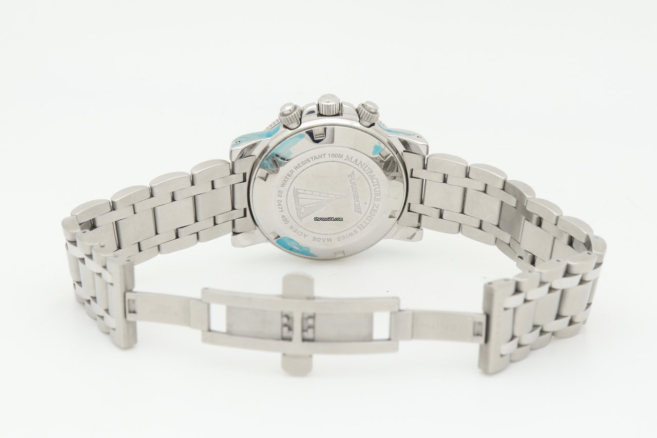 IMG_9081 Zenith El Primero Chronograph Mens watch Unisex Automatic Steel 02.0471.400 Replica 8