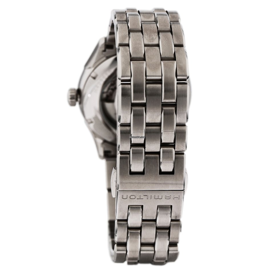 Hamilton Jazzmaster Day Date Auto Mens watch Unisex Automatic Steel NUMBER H42565151 Replica 8