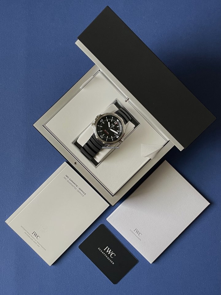 IMG_9081 IWC Aquatimer Automatic 2000 Mens watch Unisex Automatic Titanium IW329101 Replica 8