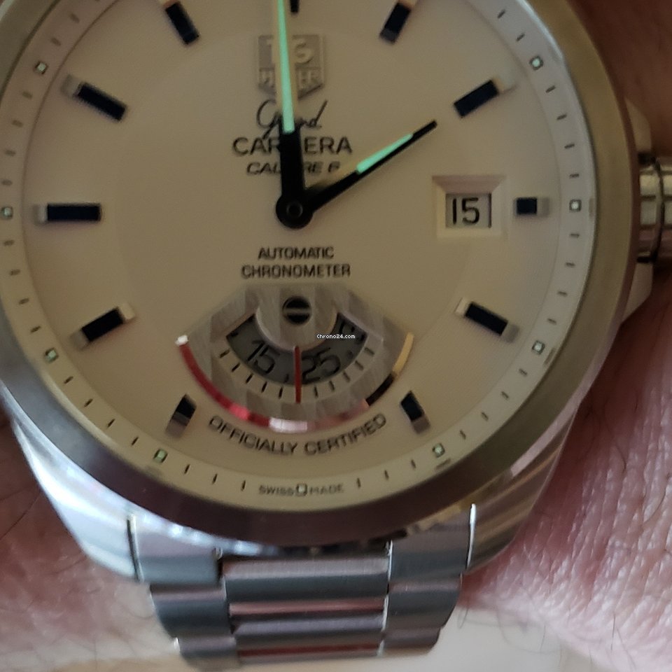 IMG_9081 TAG Heuer Grand Carrera Mens watch Unisex Automatic Steel WAV511B.BA0900 Replica 8