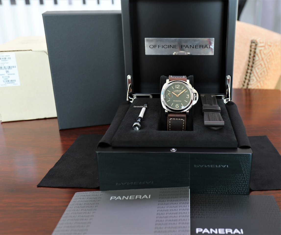 IMG_9081 Panerai Mens watch Unisex Manual winding Steel PAM 00911 Replica 8