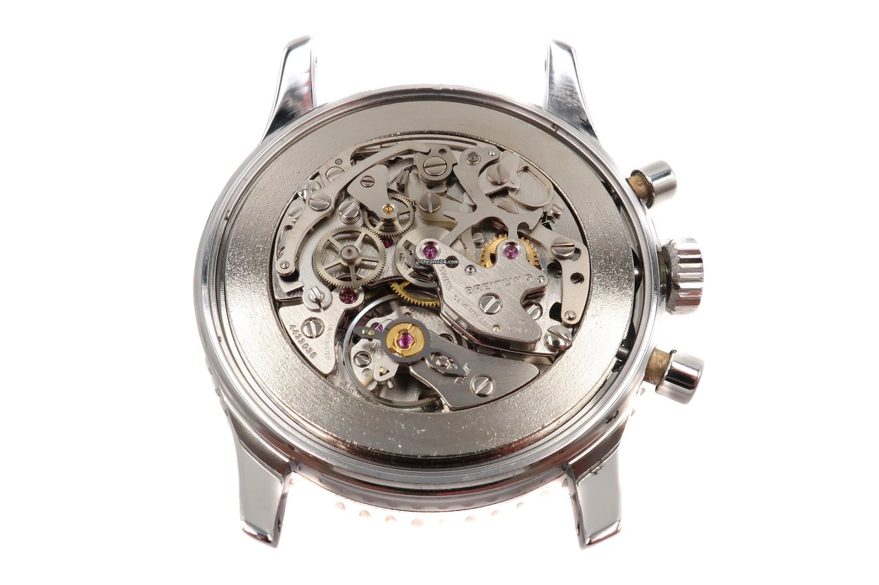 IMG_9081 Breitling Navitimer Cosmonaute Mens watch Unisex Manual winding Steel A12019 Replica 8